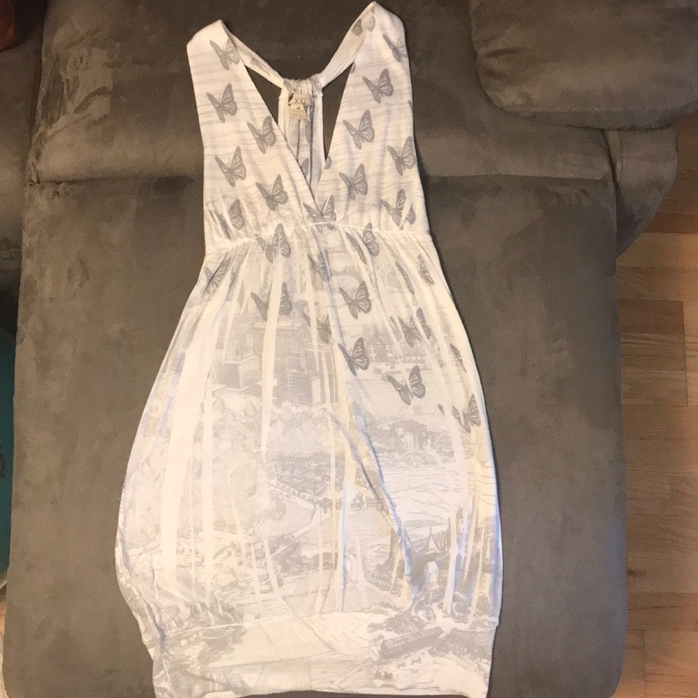 Butterfly Halter Dress